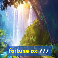 fortune ox 777